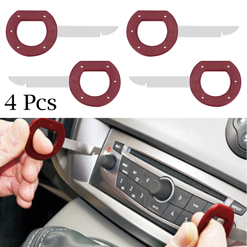 4Pcs Car CD Player Radio Stereo Removal Tools Release Removal Repair Tools Keys Set Sheet For Mercedes 1992-1998
4Pcs Car CD Player Radio Stereo Removal Tools Release Removal Repair Tools Keys Set Sheet For Mercedes 1992-1998