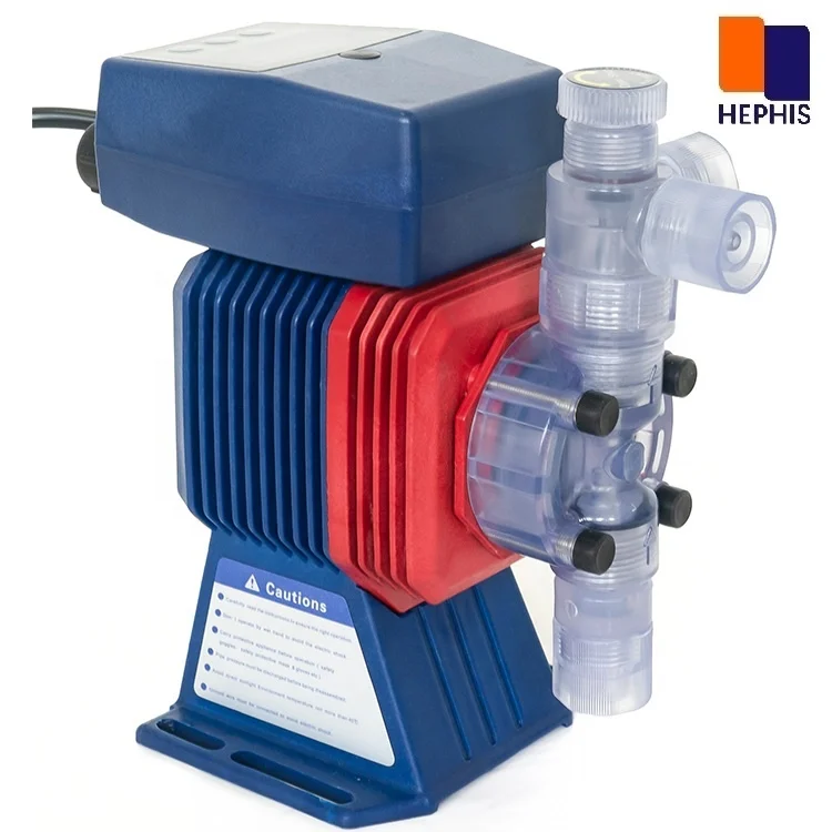 HEPHIS Caustic Soda Alcohol 4-20mA Auto Control 2.28-24LPH@10-2Bar AC100-240V Electromagnetic Dosing Metering Pump
HEPHIS Caustic Soda Alcohol 4-20mA Auto Control 2.28-24LPH@10-2Bar AC100-240V Electromagnetic Dosing Metering Pump