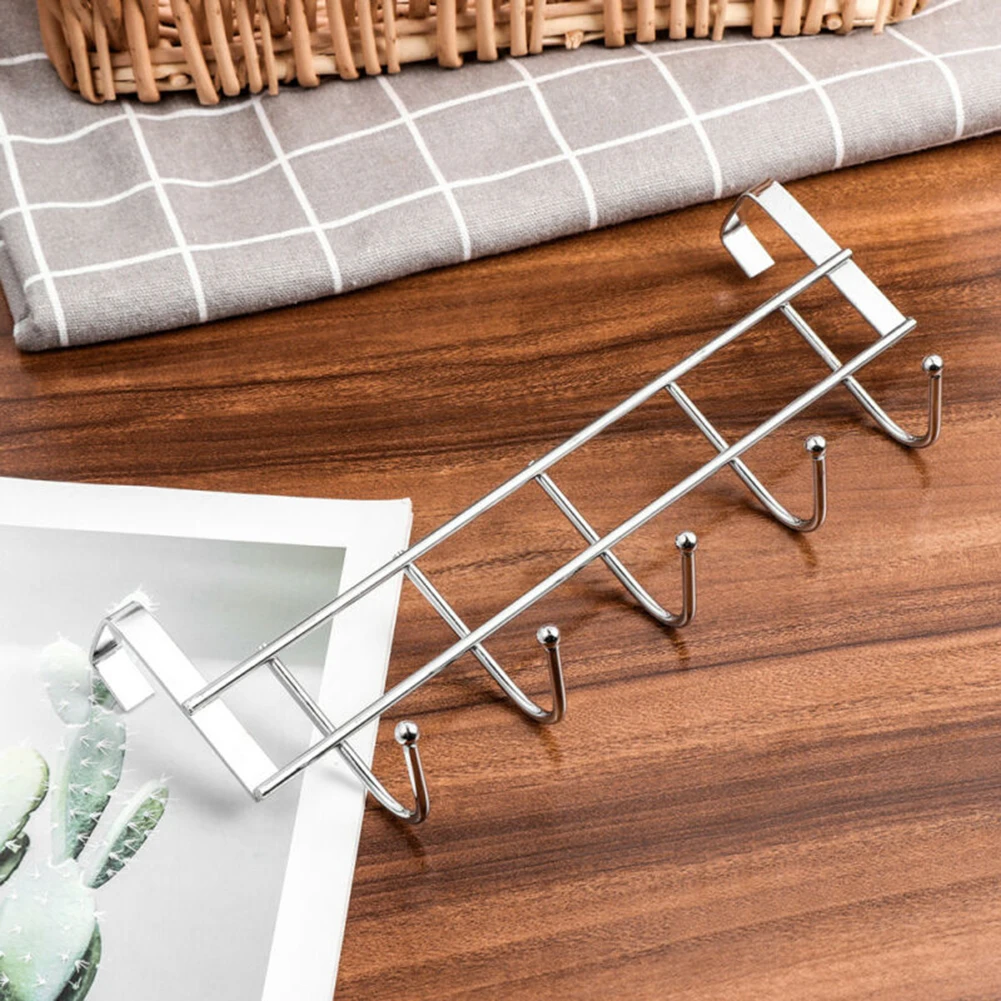 Stainless Steel Mop Holder Broom Hanger Wall Mounted 5 Hooks Position Brush Support Broomstick Hook Storage Rack For Bathroom
Stainless Steel Mop Holder Broom Hanger Wall Mounted 5 Hooks Position Brush Support Broomstick Hook Storage Rack For Bathroom
