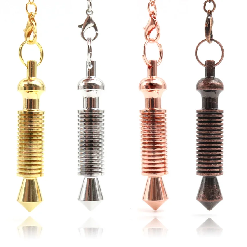 XSM Healing Metal 16Ring Pointed Cone Pendulums for Divination Balanced Weight Healing Dowsing Divination Reiki Pendulum Pendant
XSM Healing Metal 16Ring Pointed Cone Pendulums for Divination Balanced Weight Healing Dowsing Divination Reiki Pendulum Pendant