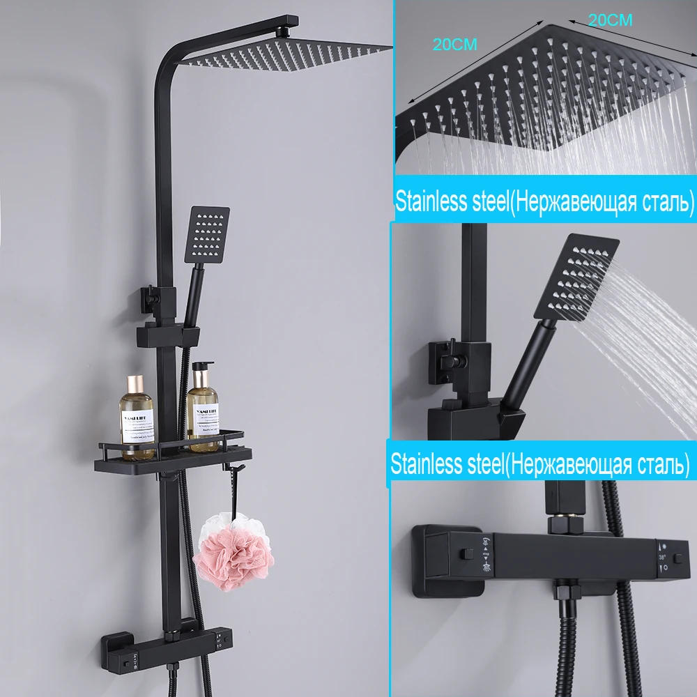 Термостатический смеситель для душа, кран для ванны из нержавеющей стали, несколько типов, с постоянной настройкой температуры, 38 ℃
Термостатический смеситель для душа, кран для ванны из нержавеющей стали, несколько типов, с постоянной настройкой температуры, 38 ℃