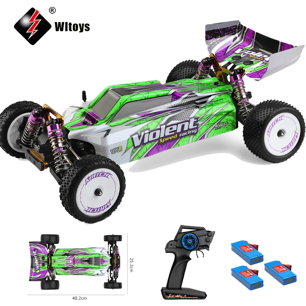 WLtoys 104002 RC Racing Car 1/10 2.4G 4WD 60km/h High Speed Off-Road Buggy Remote Control Toys For Kids Boys Adults Racing Toys
WLtoys 104002 RC Racing Car 1/10 2.4G 4WD 60km/h High Speed Off-Road Buggy Remote Control Toys For Kids Boys Adults Racing Toys