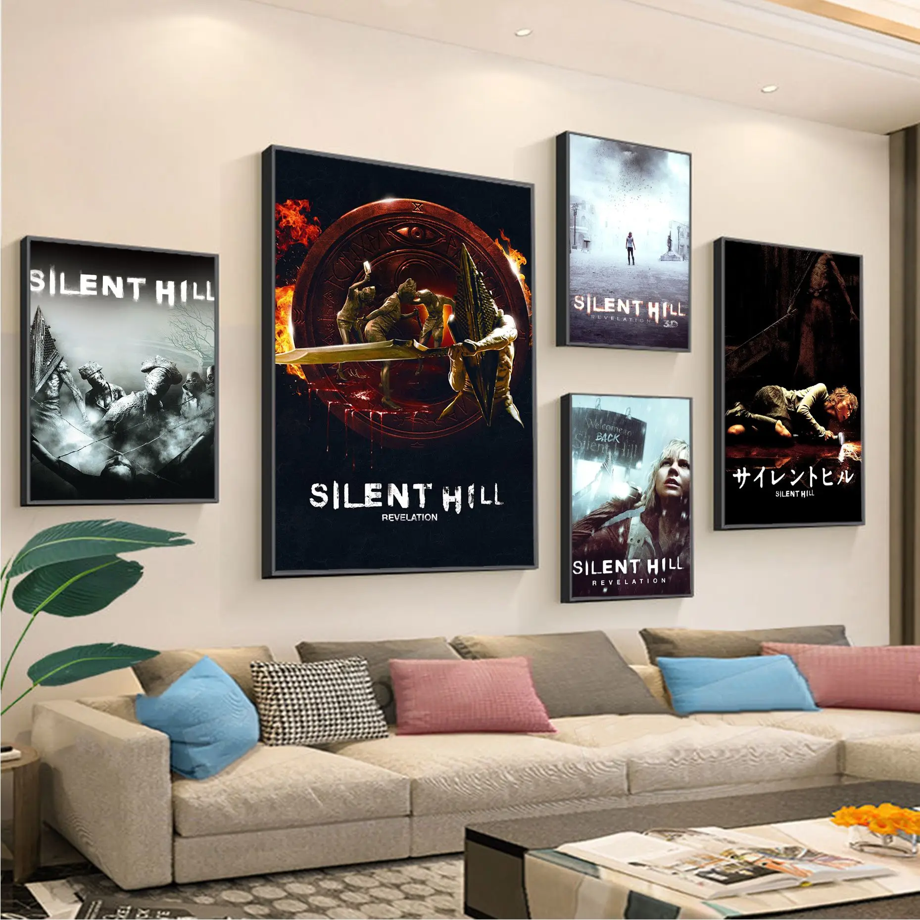 Silent Hill DIY Sticky Poster Retro Kraft Paper Sticker DIY Room Bar Cafe Posters Wall Stickers
Silent Hill DIY Sticky Poster Retro Kraft Paper Sticker DIY Room Bar Cafe Posters Wall Stickers