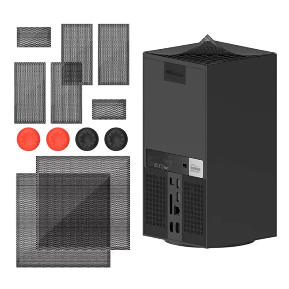 Cooling Fan Filter Dustproof Cover for Xbox Series X Gaming Console Dust Cover Game Host Dustproof Net Rack For XBOX Series X
Cooling Fan Filter Dustproof Cover for Xbox Series X Gaming Console Dust Cover Game Host Dustproof Net Rack For XBOX Series X