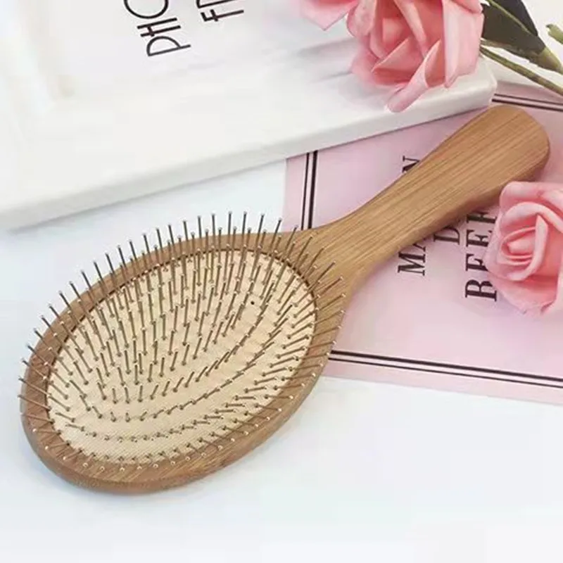 Bamboo Steel Needle Airbag Comb Air Cushion Comb Anti-static Massage Hair Styling Personalized Comb
Bamboo Steel Needle Airbag Comb Air Cushion Comb Anti-static Massage Hair Styling Personalized Comb