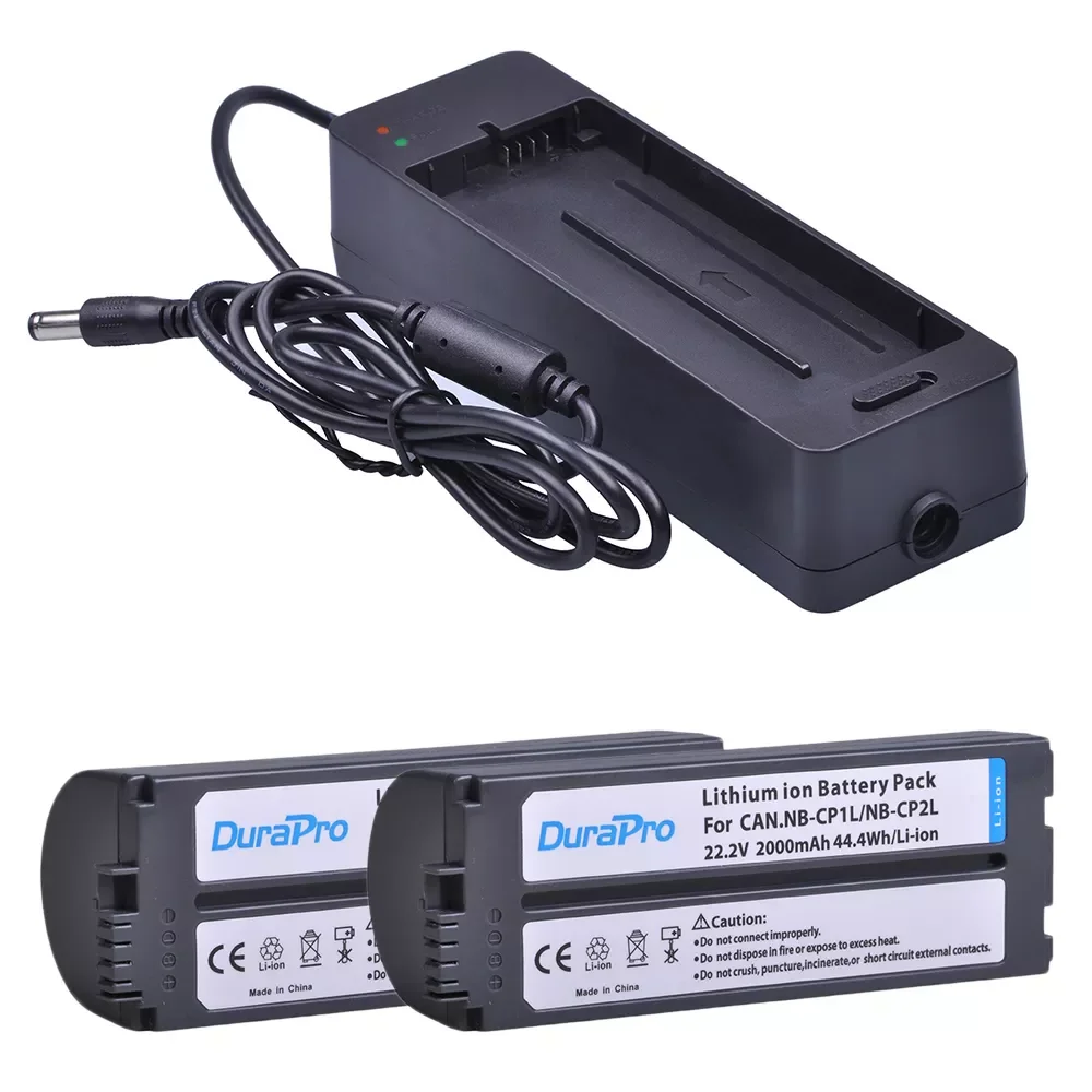 2000mAh Replacement Battery with Charger for Canon NB-CP1L NB-CP2L, SELPHY CP1300, Cp1200, CP100, CP220, CP300, CP800, CP400
2000mAh Replacement Battery with Charger for Canon NB-CP1L NB-CP2L, SELPHY CP1300, Cp1200, CP100, CP220, CP300, CP800, CP400