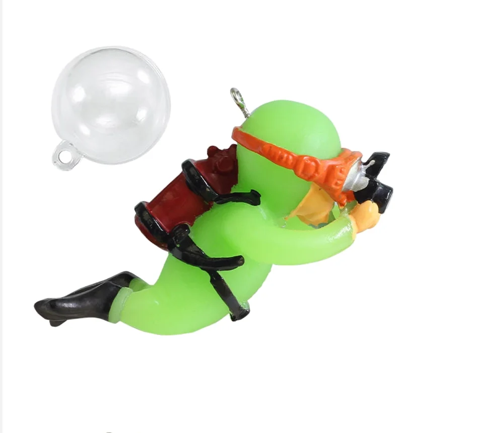Fluorescence Diver Aquarium Decorations Suitable for Large Medium Small Fish Tank Lovely Diver Mini Toys White Green
Fluorescence Diver Aquarium Decorations Suitable for Large Medium Small Fish Tank Lovely Diver Mini Toys White Green