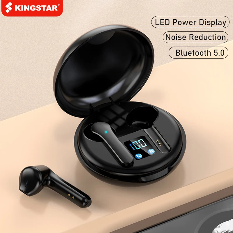 KINGSTAR TWS Bluetooth Earphones Stereo Wireless Headset Mini Touch Control Earbuds Noise Reduction Sports Headphones With Mic
KINGSTAR TWS Bluetooth Earphones Stereo Wireless Headset Mini Touch Control Earbuds Noise Reduction Sports Headphones With Mic