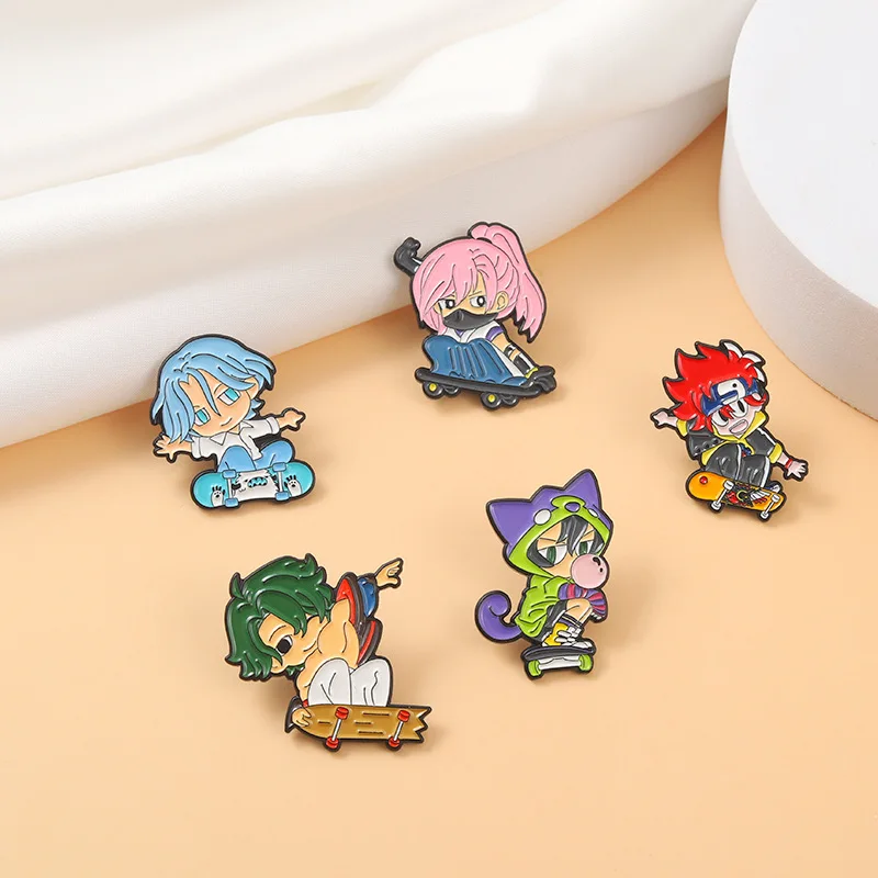 Cute Cartoon Anime Enamel Pins Japanese Fashion Lapel Pin Badge Brooch for Jewelry Accessories Gifts for Anime Fans
Cute Cartoon Anime Enamel Pins Japanese Fashion Lapel Pin Badge Brooch for Jewelry Accessories Gifts for Anime Fans