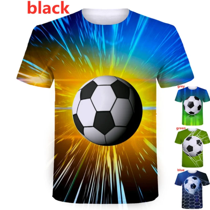 Football Short-sleeved Color Matching T-shirt Soccer Printing T-shirt Summer New Style Men's Fashion Slim T-shirt
Football Short-sleeved Color Matching T-shirt Soccer Printing T-shirt Summer New Style Men's Fashion Slim T-shirt