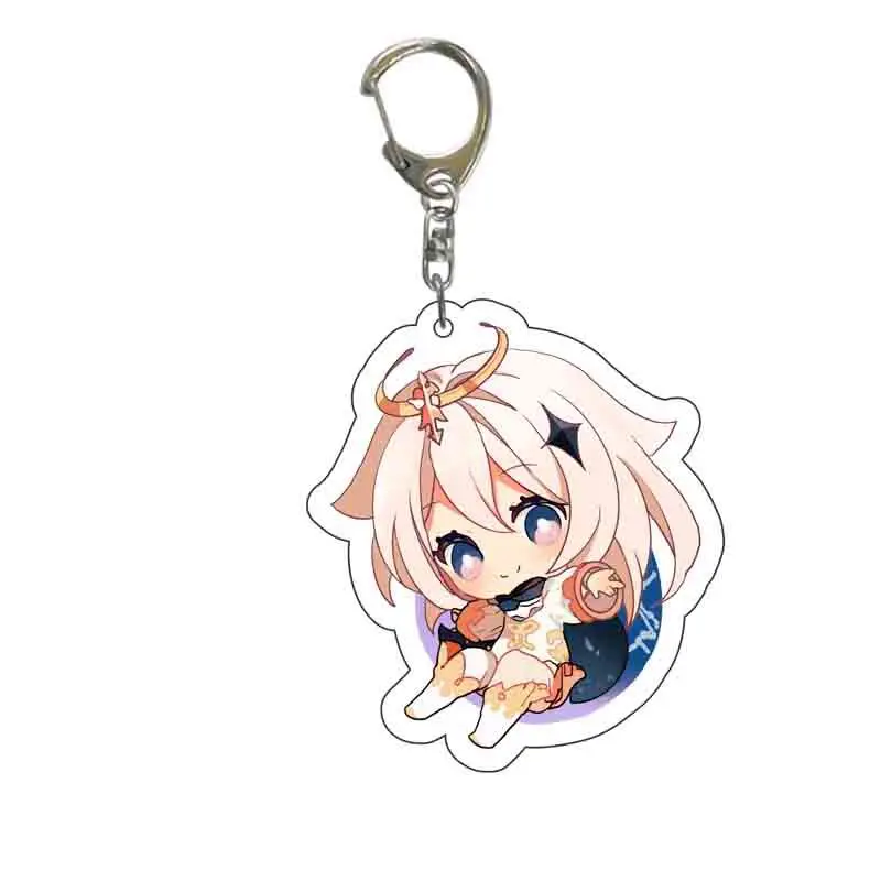Genshin Impact Keychain,Acrylic Figure Cute Feature Design Keyring Exquisite Anime Pendant Gifts Merch Hutao Ganyu Venti Childe
Genshin Impact Keychain,Acrylic Figure Cute Feature Design Keyring Exquisite Anime Pendant Gifts Merch Hutao Ganyu Venti Childe