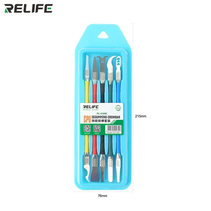 RELIFE RL-049B/C набор лом для удаления клея
RELIFE RL-049B/C набор лом для удаления клея