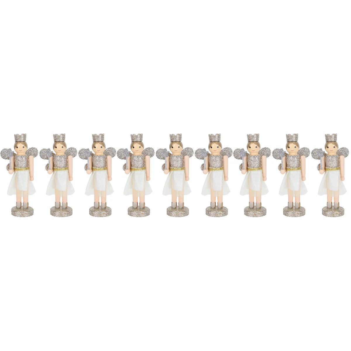 Nutcracker Christmas Wooden Puppet Soldierdolldecor Decorations Nutcrackers Adornment Gift Decors Standing Kids Holiday Puppets
Nutcracker Christmas Wooden Puppet Soldierdolldecor Decorations Nutcrackers Adornment Gift Decors Standing Kids Holiday Puppets