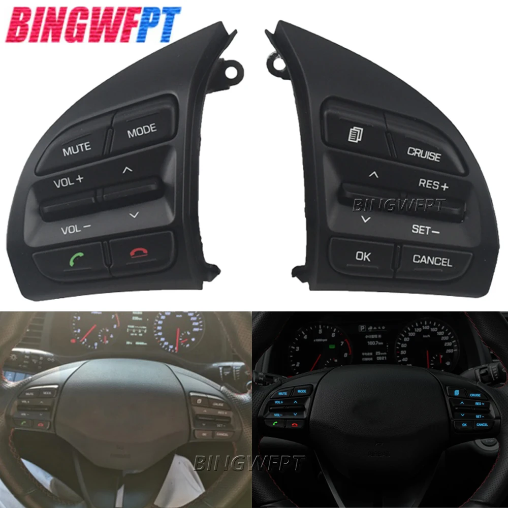 Multifunctional Cruise Control Module 1.4T Multifunctional Steering Wheel Modification Button For Hyundai Elantra 2016-2018
Multifunctional Cruise Control Module 1.4T Multifunctional Steering Wheel Modification Button For Hyundai Elantra 2016-2018