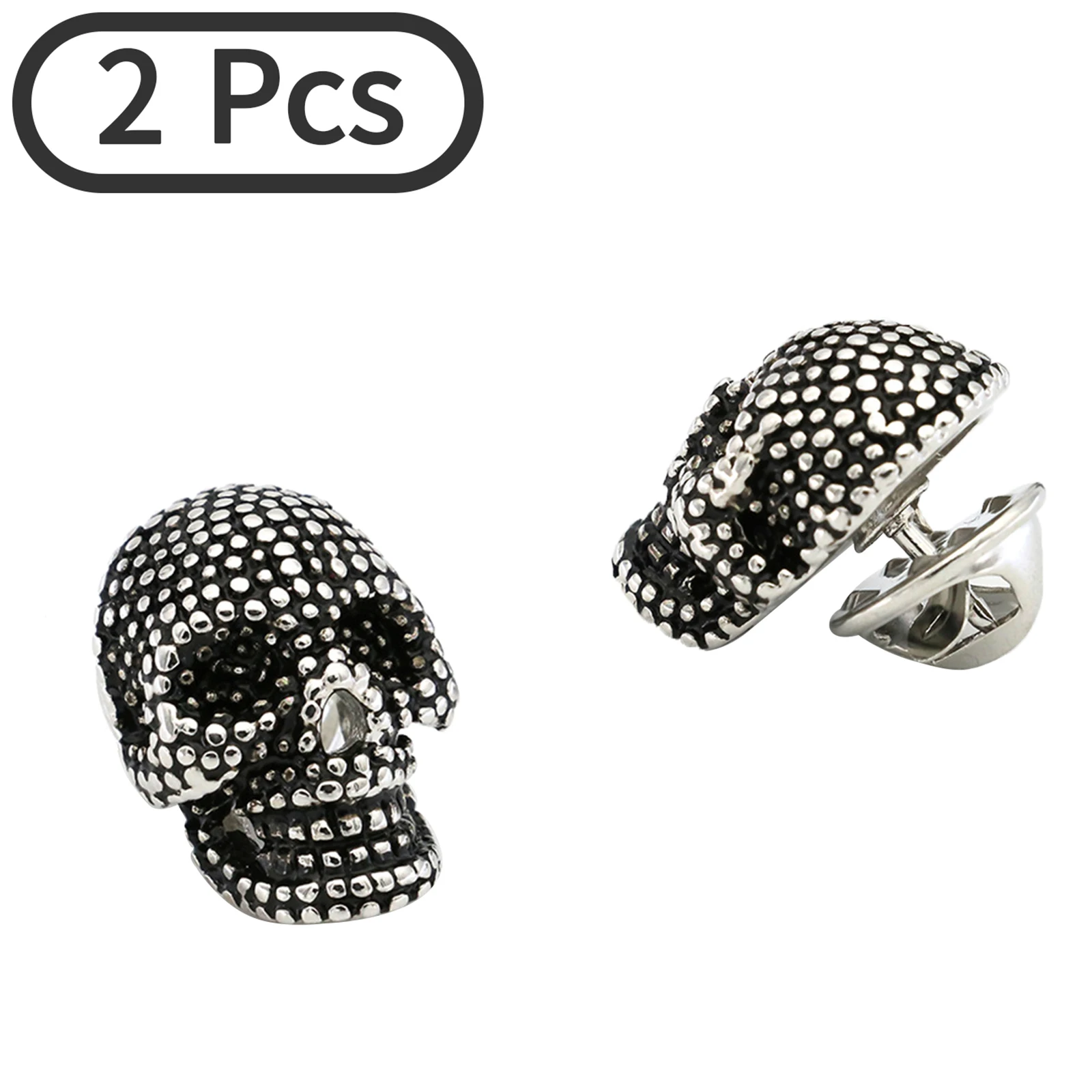 2pcs Men Suit Skull Design Pin Lapel Copper Clothes Decor Breast Button Brooches Cufflinks Novelty Collar Pins Badge 2023 New
2pcs Men Suit Skull Design Pin Lapel Copper Clothes Decor Breast Button Brooches Cufflinks Novelty Collar Pins Badge 2023 New