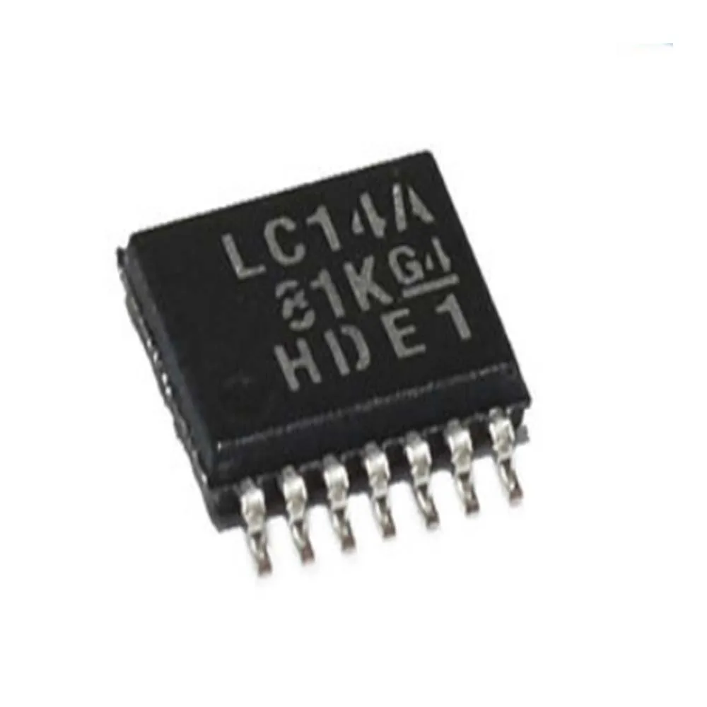 5 шт., 6-полосный инвертор SN74LVC14APWR LC14A TSSOP14 TI, новый оригинальный SN74LVC14APW SN74LVC14APWT SN74LVC14
5 шт., 6-полосный инвертор SN74LVC14APWR LC14A TSSOP14 TI, новый оригинальный SN74LVC14APW SN74LVC14APWT SN74LVC14