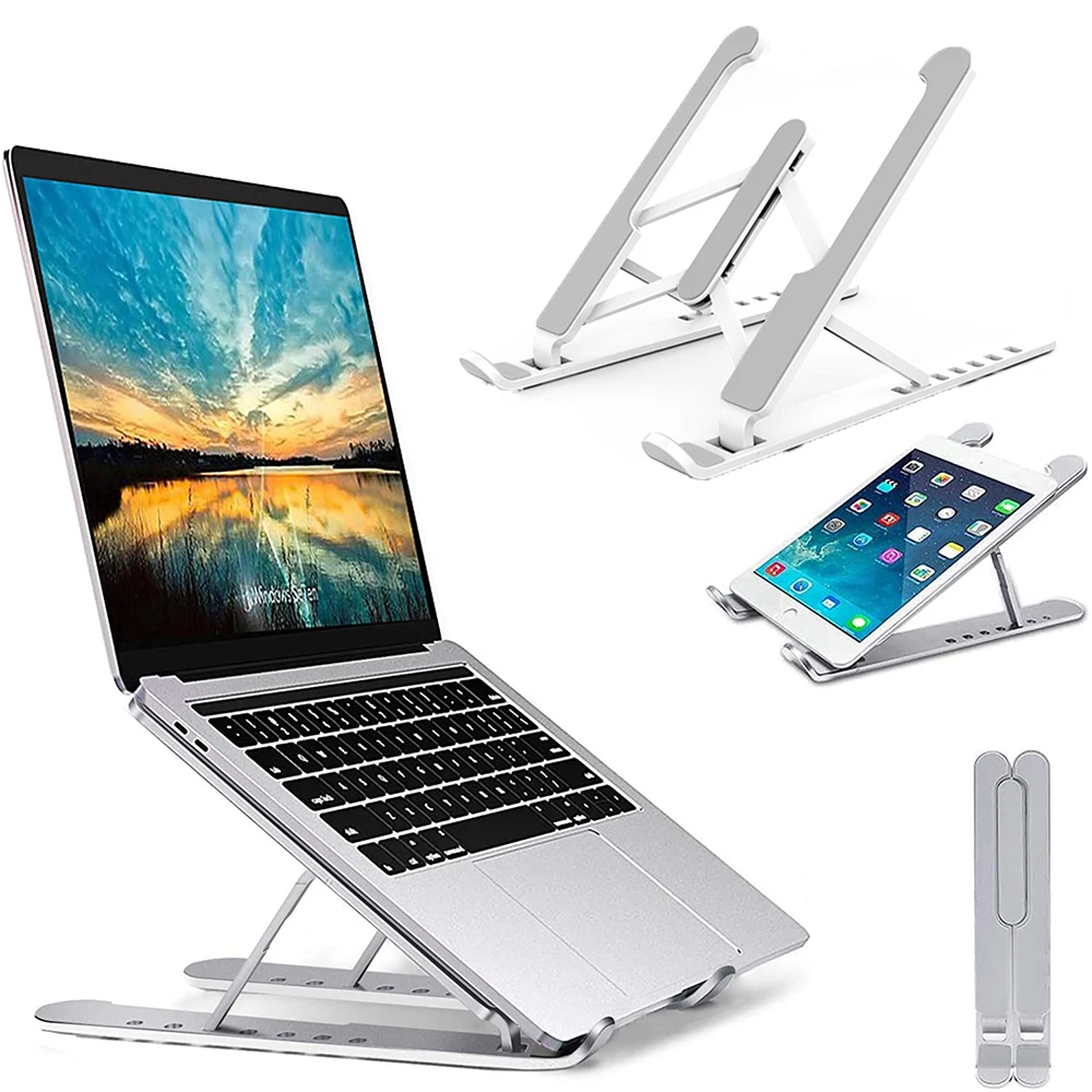 Adjustable Laptop Stand Portable for MacBook Pro Air Notebook Holder Base Foldable Plastic Tablet Cooling Bracket Riser
Adjustable Laptop Stand Portable for MacBook Pro Air Notebook Holder Base Foldable Plastic Tablet Cooling Bracket Riser