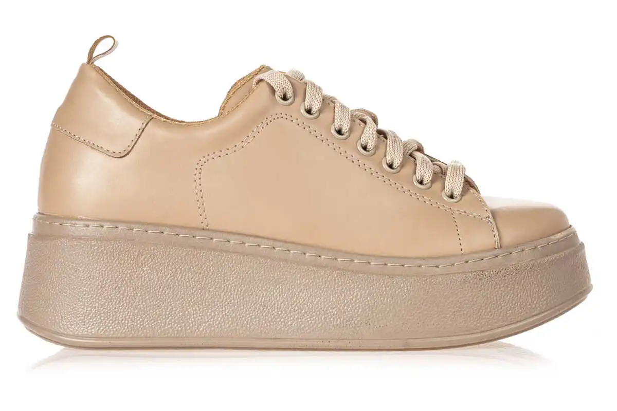 Deri Pudra Kadın Günlük Ayakkabı Z1012EN 
Deri Pudra Kadın Günlük Ayakkabı Z1012EN