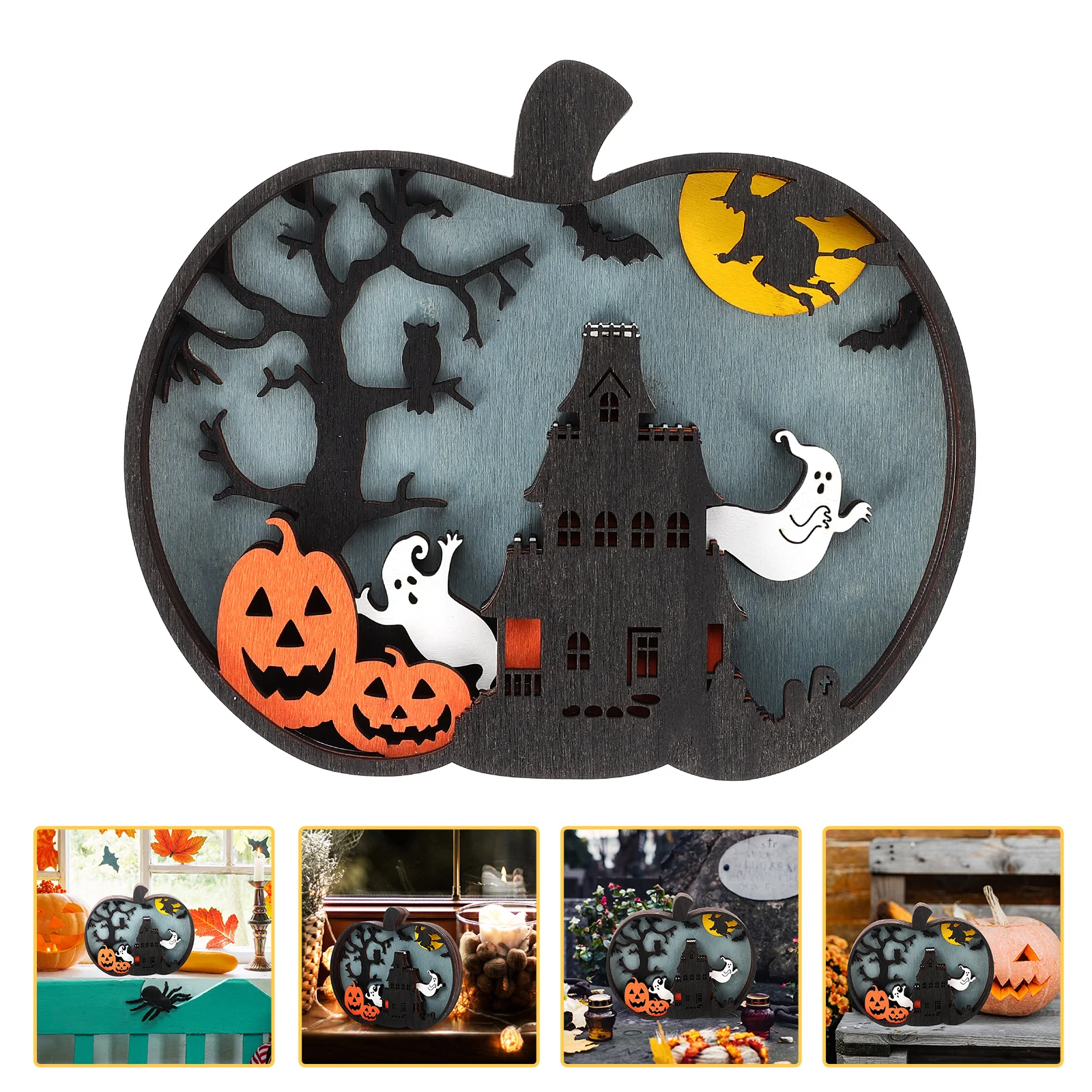 Pumpkin Table Wooden Sign Decor Pumpkins Decorations Light Ghost Festival Signs Topper Decoration Trick Or Treat Party Led
Pumpkin Table Wooden Sign Decor Pumpkins Decorations Light Ghost Festival Signs Topper Decoration Trick Or Treat Party Led