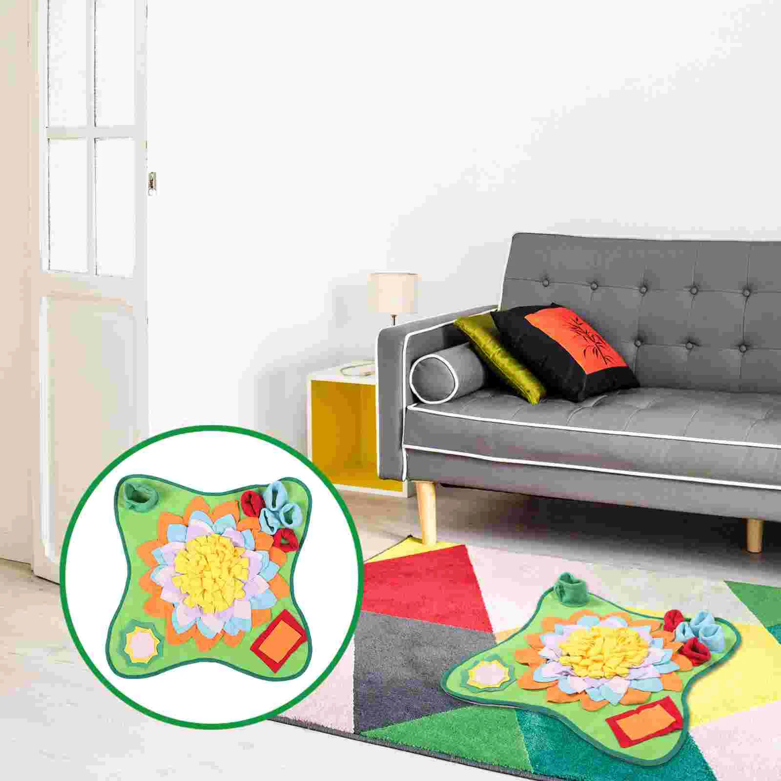 Toy Dog Pad Household Snuffle Mat Puppy Foraging Accessories Supply Mats Flannel Lovely Feeding Adorable
Toy Dog Pad Household Snuffle Mat Puppy Foraging Accessories Supply Mats Flannel Lovely Feeding Adorable
