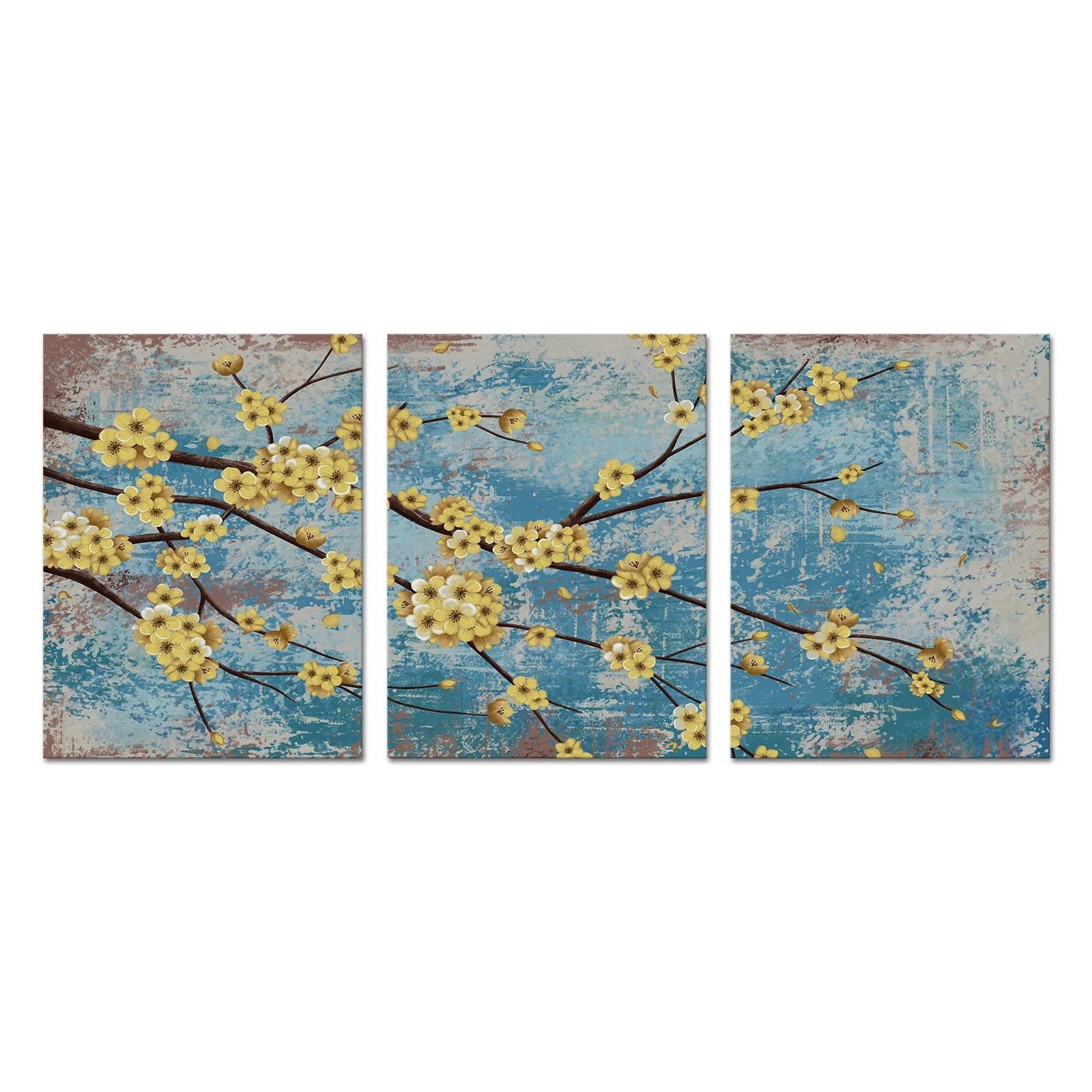 3 Pieces Yellow Plum Home Decor Poster Abstract Flowers Print Canvas Painting Modern Style Picture Living Room Wall Art
3 Pieces Yellow Plum Home Decor Poster Abstract Flowers Print Canvas Painting Modern Style Picture Living Room Wall Art