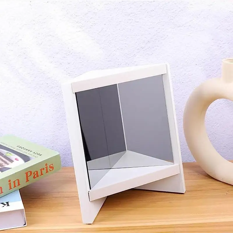 Non Reversing Mirror Square Household Wooden White Real Mirror Portable True Mirror for Dormitory Home Apartment No Mirror
Non Reversing Mirror Square Household Wooden White Real Mirror Portable True Mirror for Dormitory Home Apartment No Mirror