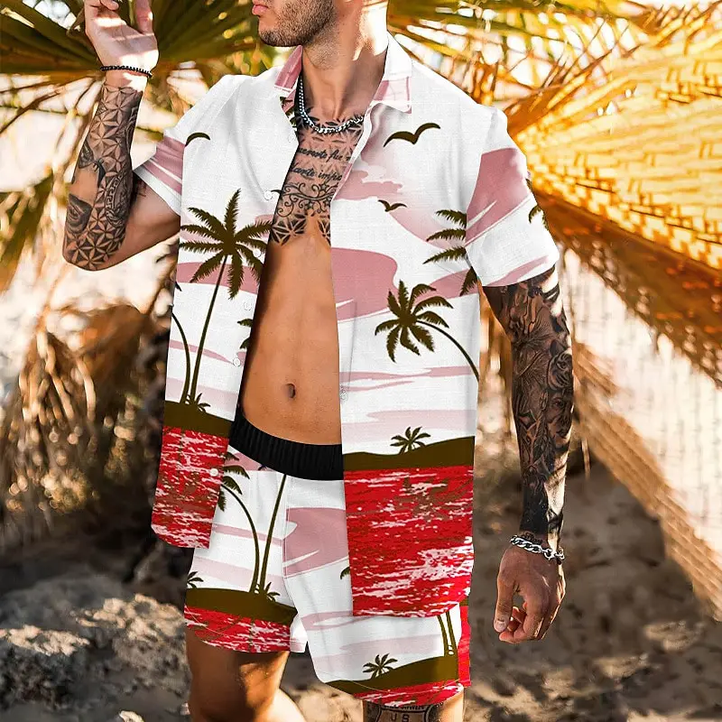 Men's Shirt Set Summer Hawaiian Shirt Aloha Shirt Leopard Zebra 3D Print Outdoor Casual Short Sleeve Print Button-Down Clothing
Men's Shirt Set Summer Hawaiian Shirt Aloha Shirt Leopard Zebra 3D Print Outdoor Casual Short Sleeve Print Button-Down Clothing