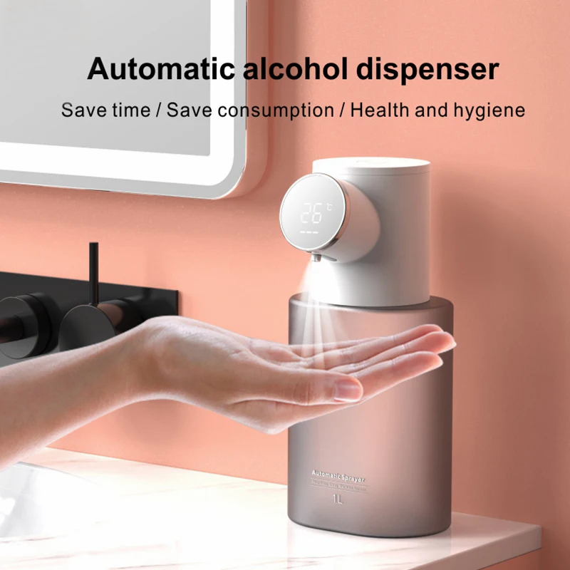 New Desktop Automatic Soap Dispenser Infrared Induction Alcohol Sterilizer Atomizer Sprayer Foam Hand Sanitizer Machine
New Desktop Automatic Soap Dispenser Infrared Induction Alcohol Sterilizer Atomizer Sprayer Foam Hand Sanitizer Machine