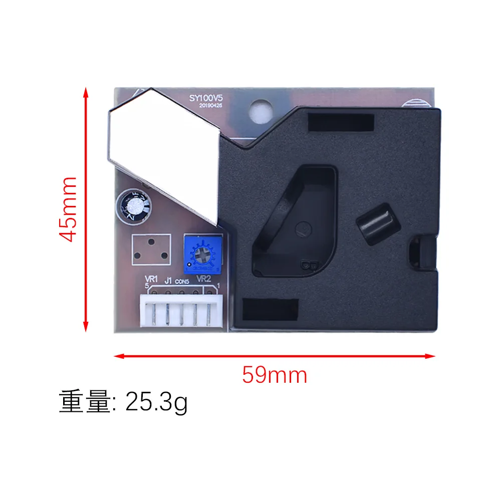DSM501A модуль-датчик пыли PM2.5 детектор для Arduino для кондиционера 
DSM501A модуль-датчик пыли PM2.5 детектор для Arduino для кондиционера