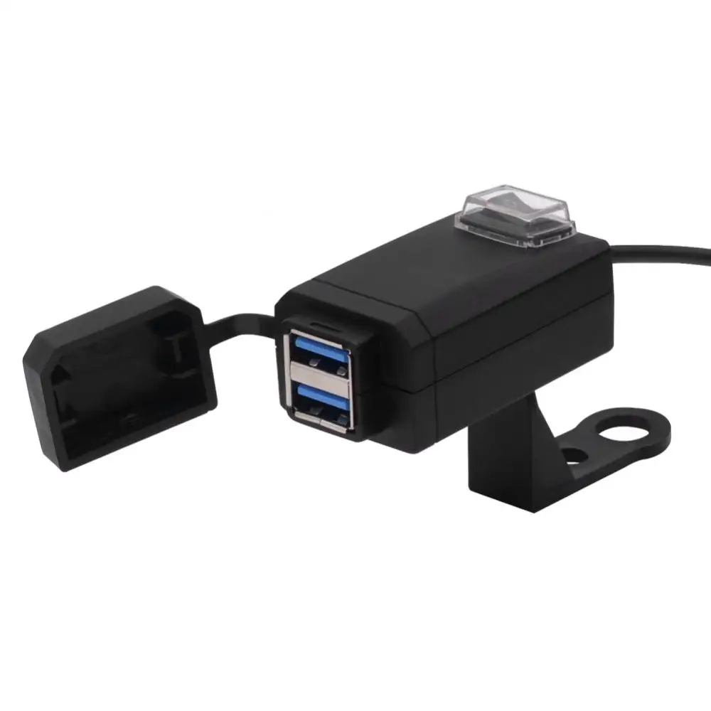 USB гнездо мотоцикла водонепроницаемый двойной USB-разъем 5 В, адаптер питания с переключателем ВКЛ/ВЫКЛ для навигации телефона
USB гнездо мотоцикла водонепроницаемый двойной USB-разъем 5 В, адаптер питания с переключателем ВКЛ/ВЫКЛ для навигации телефона