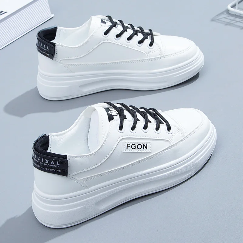 NAUSK 2022 New Comfortable Autumn Genuine Leather Women's Sneakers for Women Casual Flat Shoes Woman Solid Footwear
NAUSK 2022 New Comfortable Autumn Genuine Leather Women's Sneakers for Women Casual Flat Shoes Woman Solid Footwear