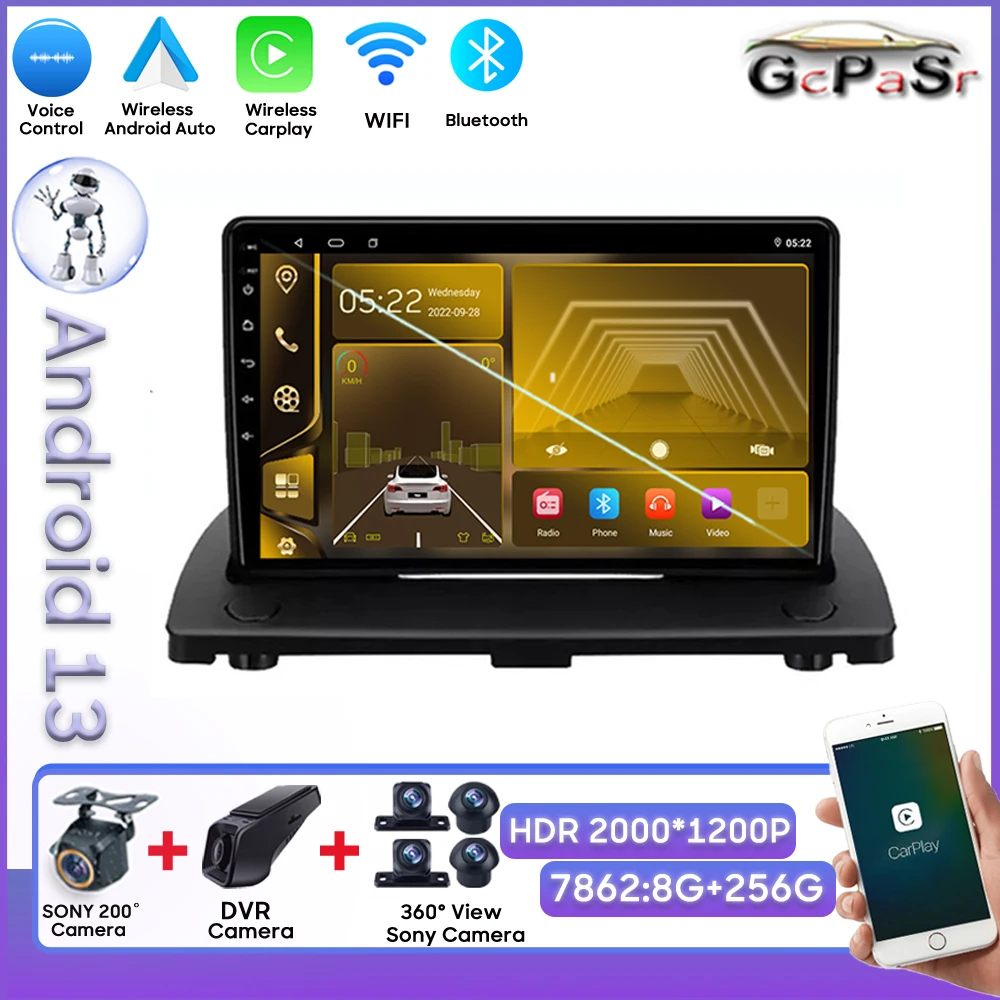 Android 13 для Volvo XC90 C 2002 -2010 2011 2012 2013 2014 сенсорный экран GPS навигация Умная Система Автомобильный мультимедийный плеер
Android 13 для Volvo XC90 C 2002 -2010 2011 2012 2013 2014 сенсорный экран GPS навигация Умная Система Автомобильный мультимедийный плеер