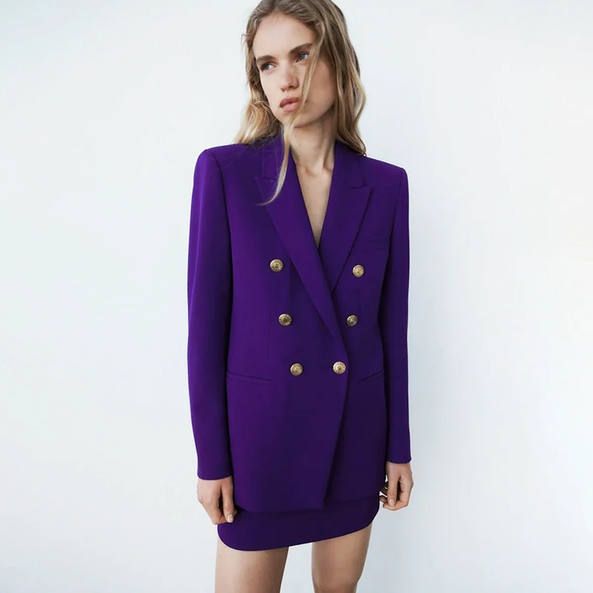 Women's Clothing Winter New Style Breasted Slim Fashion Solid Color Blazer Jacket Women's Suit Women's Plus Size Suit
Women's Clothing Winter New Style Breasted Slim Fashion Solid Color Blazer Jacket Women's Suit Women's Plus Size Suit