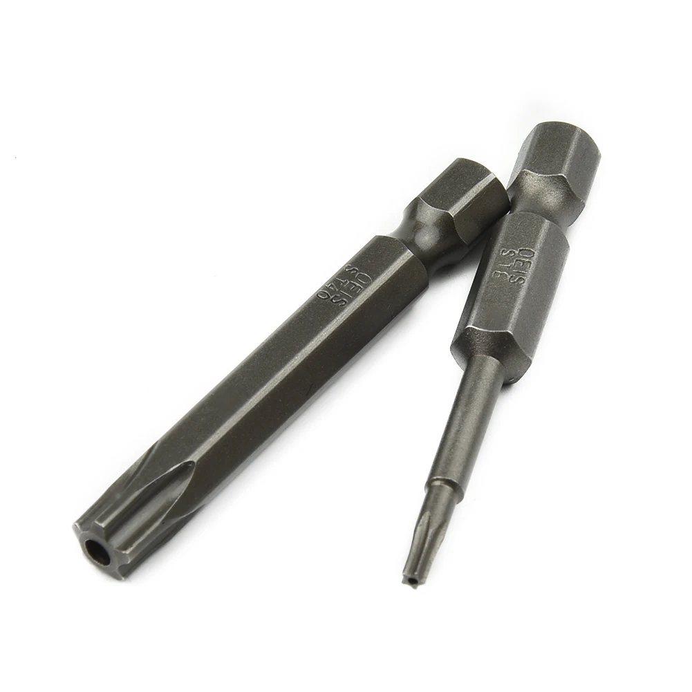 Hand Tool Screwdriver 1/4 Hex Shank Alloy Steel Five-Point Magnetic Torx Bits 8Pcs 50mm Model T8-T40 For Electric Instrument
Hand Tool Screwdriver 1/4 Hex Shank Alloy Steel Five-Point Magnetic Torx Bits 8Pcs 50mm Model T8-T40 For Electric Instrument