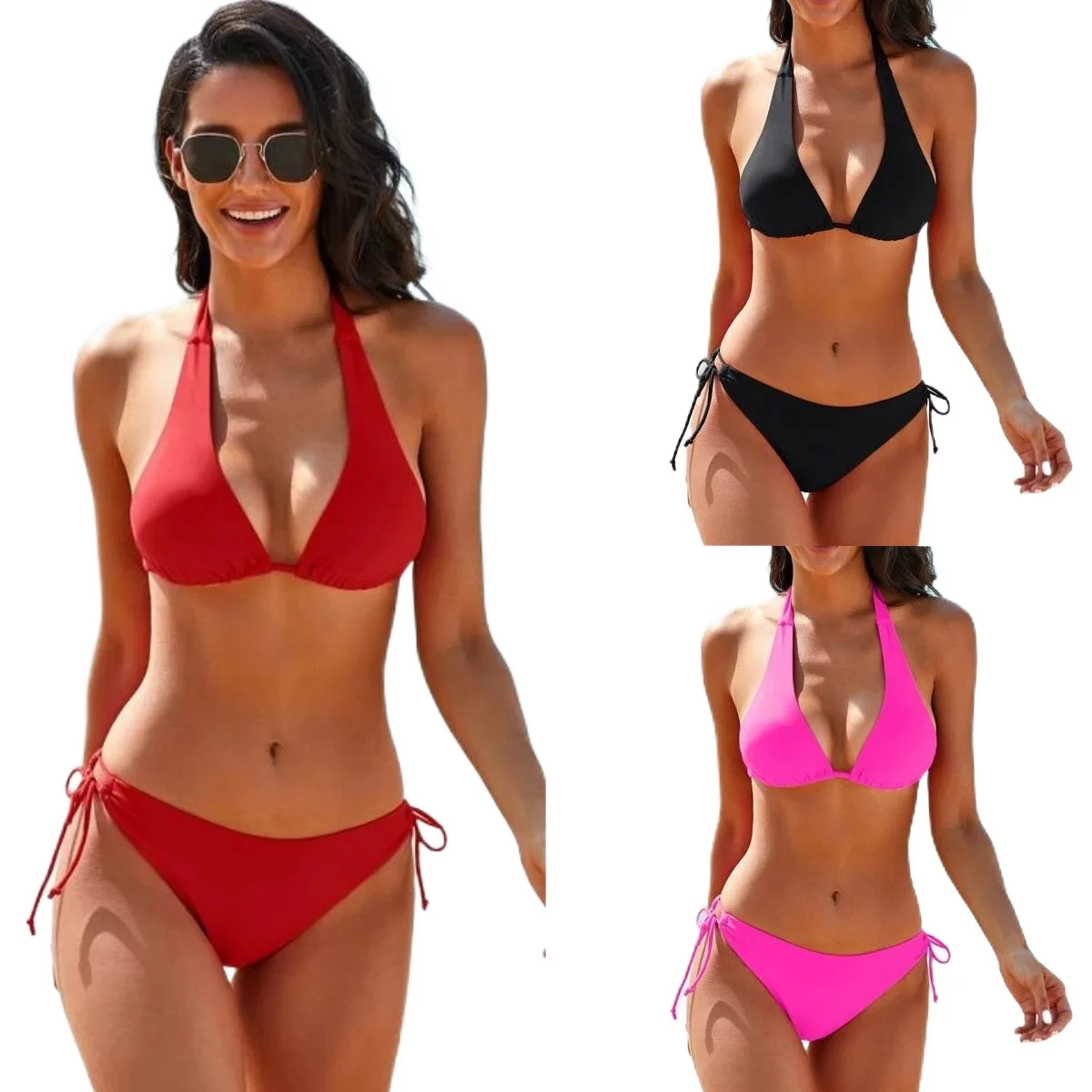 2023 Solid Micro Bikini Set Push Up Swimwear Summer Bathing Suit Brazilian Beach Swimsuit Women Biquine Brasileiro Femme Bikini
2023 Solid Micro Bikini Set Push Up Swimwear Summer Bathing Suit Brazilian Beach Swimsuit Women Biquine Brasileiro Femme Bikini