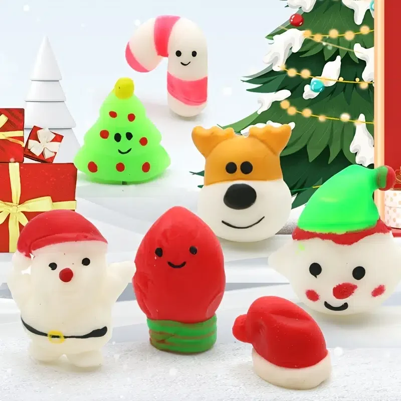 Pcs Christmas Mochi Squishy Squeeze Toy Anxiety Packs For Kid Party Favors,Christmas Miniatures
Pcs Christmas Mochi Squishy Squeeze Toy Anxiety Packs For Kid Party Favors,Christmas Miniatures