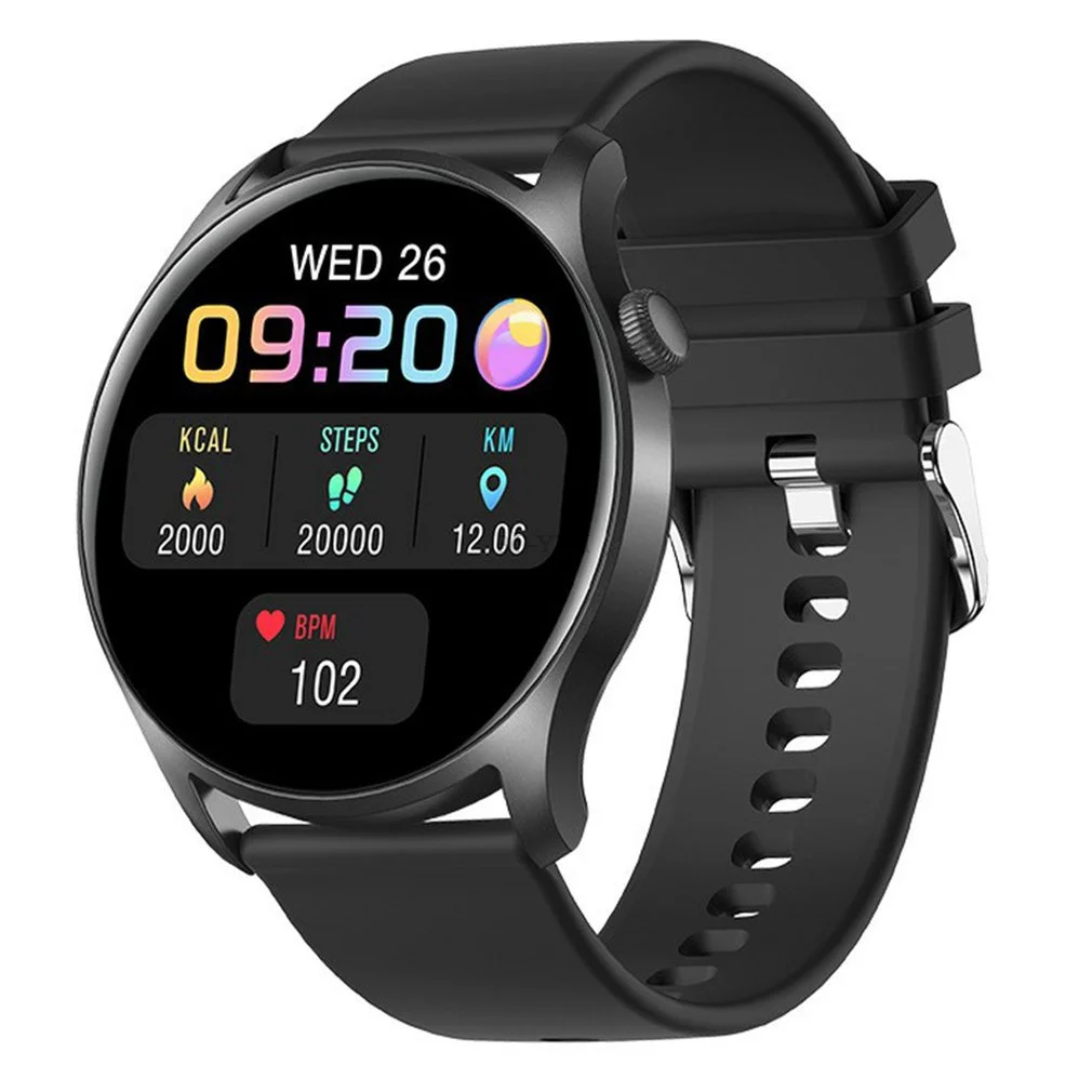 Smart Watch KC08 Multi-Functional Sports Bracelet Blood Oxygen Heart Rate Sleep Monitoring 1.3-inch Round Screen Smart Watch
Smart Watch KC08 Multi-Functional Sports Bracelet Blood Oxygen Heart Rate Sleep Monitoring 1.3-inch Round Screen Smart Watch