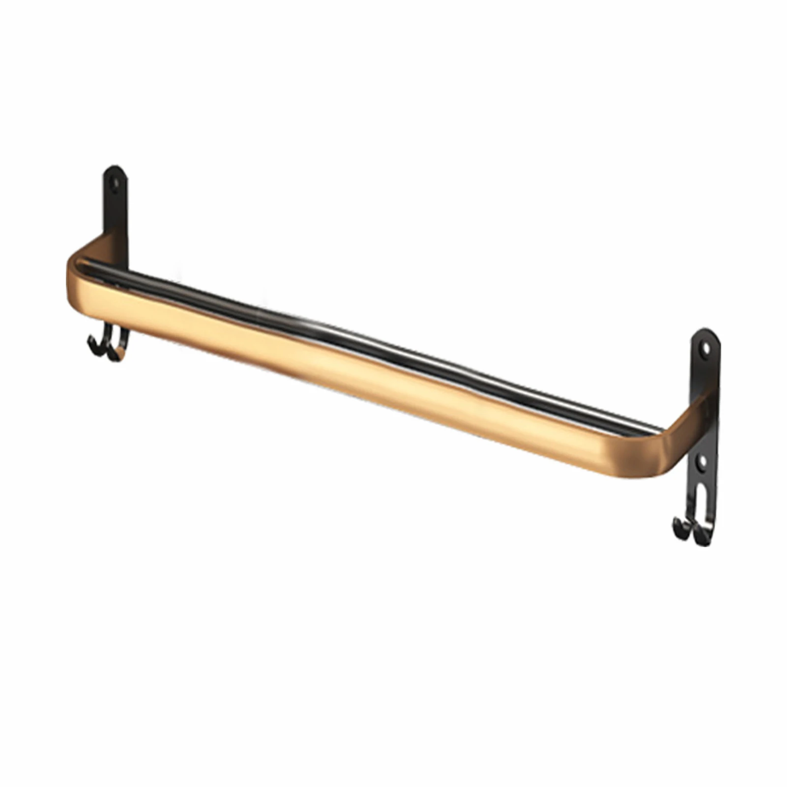 Shelf Durable With Hooks Wall Mounted Towel Bar Universal Aviation Aluminum For Bathroom, Outdoor and Kitchen Use
Shelf Durable With Hooks Wall Mounted Towel Bar Universal Aviation Aluminum For Bathroom, Outdoor and Kitchen Use