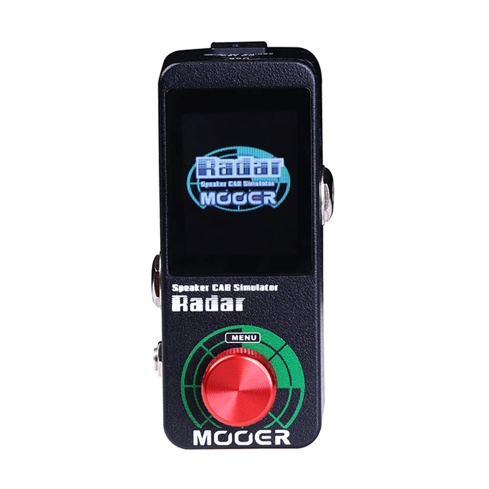 MOOER Radar Simulator Guitar Effect Pedal 36 User Presets Customizable EQ stage 30 Speaker Cab Cabinet Models 11 Mic Models
MOOER Radar Simulator Guitar Effect Pedal 36 User Presets Customizable EQ stage 30 Speaker Cab Cabinet Models 11 Mic Models
