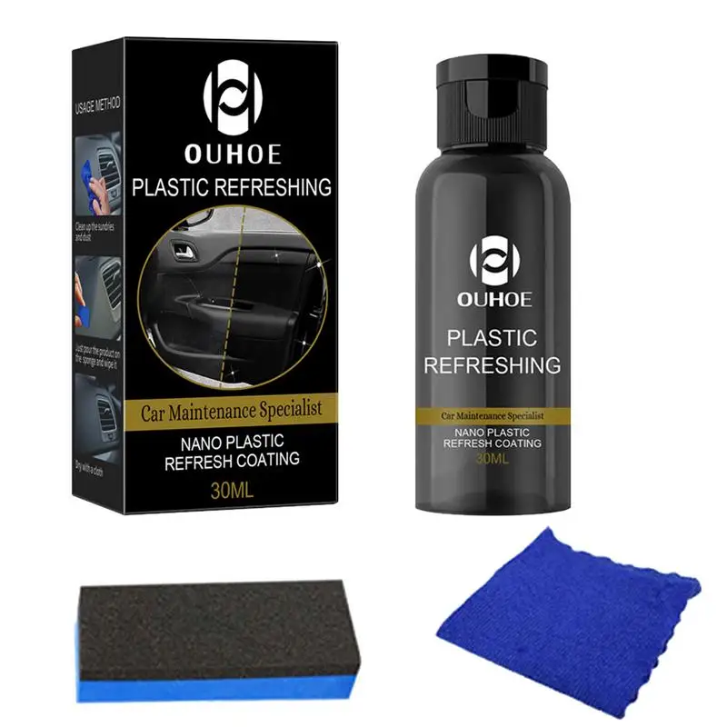 30ml/50ml Plastics Refreshing Coating Agent Plastics Revitalizing Coating Agent Plastics Parts Refurbish Agent Car Exterior
30ml/50ml Plastics Refreshing Coating Agent Plastics Revitalizing Coating Agent Plastics Parts Refurbish Agent Car Exterior