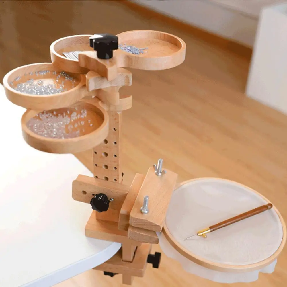 Adjustable Wooden Embroidery Hoop 360 Degree Rotation Stand Rings Desktop Mother Rack Adults Sewing Frames Gifts Stitch Cro S3R4
Adjustable Wooden Embroidery Hoop 360 Degree Rotation Stand Rings Desktop Mother Rack Adults Sewing Frames Gifts Stitch Cro S3R4