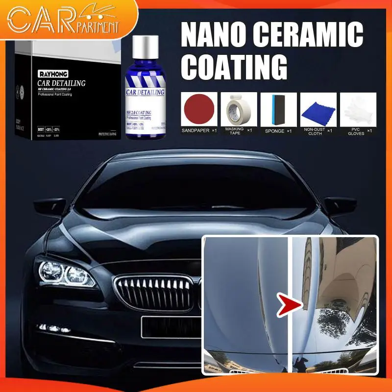 Car Polish Nano Coating 50ml Waterproof Automotive Ceramic Nano-coated Nano-coated Oleophobic Ceramic Car Coating Car Liquid
Car Polish Nano Coating 50ml Waterproof Automotive Ceramic Nano-coated Nano-coated Oleophobic Ceramic Car Coating Car Liquid