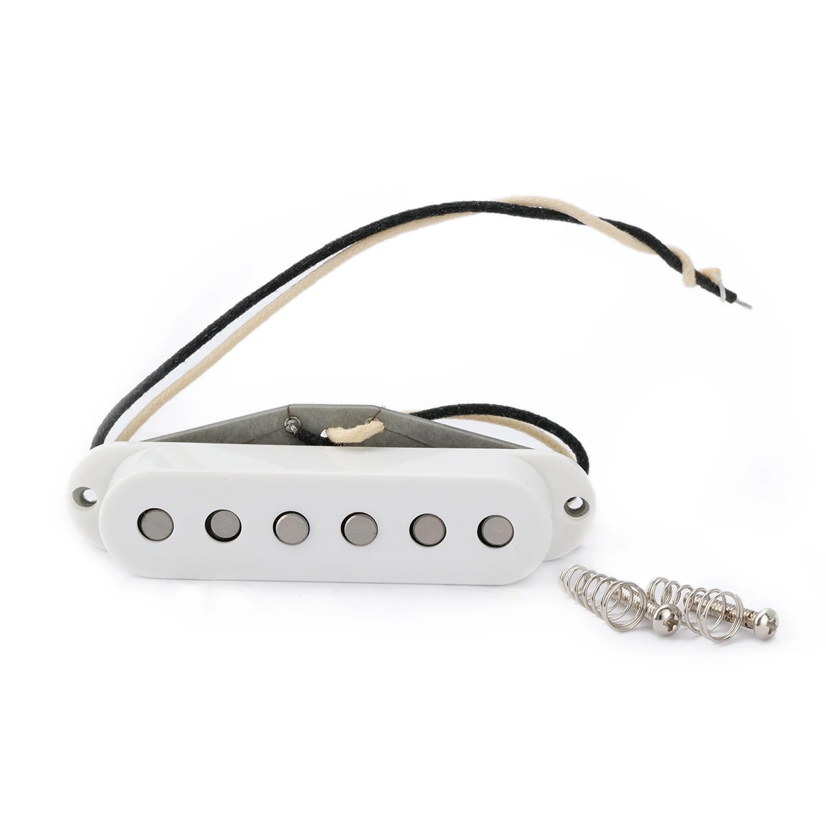 Roswell V2-N 52mm 1950s Vintage Tone Alnico 2 Guitar Single Coil Neck Pickup for Strat Style Electric Guitar, White
Roswell V2-N 52mm 1950s Vintage Tone Alnico 2 Guitar Single Coil Neck Pickup for Strat Style Electric Guitar, White