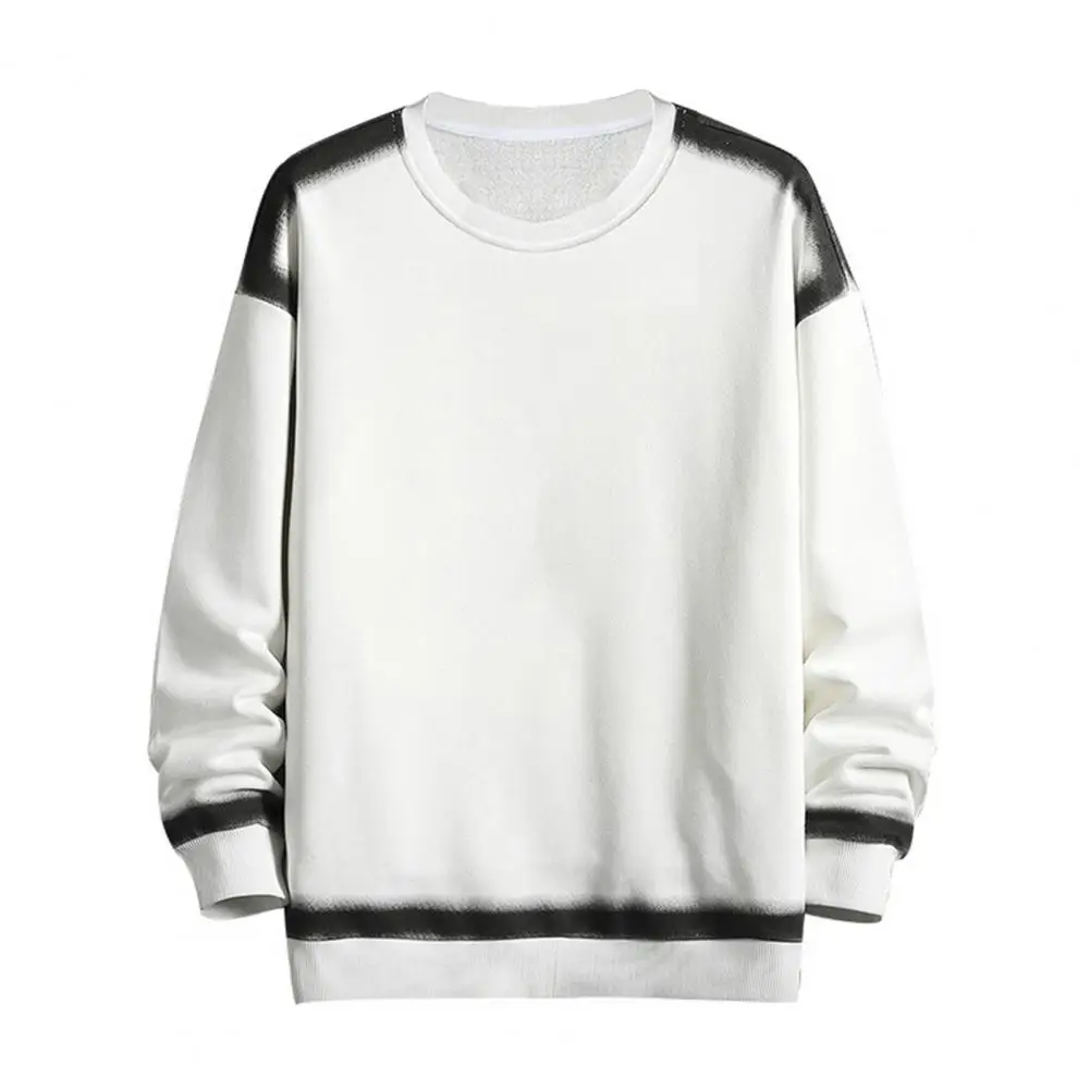 Men Autumn Sweatshirt Contrast Colors Long Sleeve Warm Comfortable Crew Neck Men Tops Men Fall Tops for School
Men Autumn Sweatshirt Contrast Colors Long Sleeve Warm Comfortable Crew Neck Men Tops Men Fall Tops for School