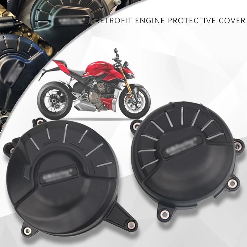 Motorcycle Nylon Engine Stator Cover Engine Guard Protection Side Shield Protector For DUCATI Streetfighter V4 V4S 2020-2022
Motorcycle Nylon Engine Stator Cover Engine Guard Protection Side Shield Protector For DUCATI Streetfighter V4 V4S 2020-2022