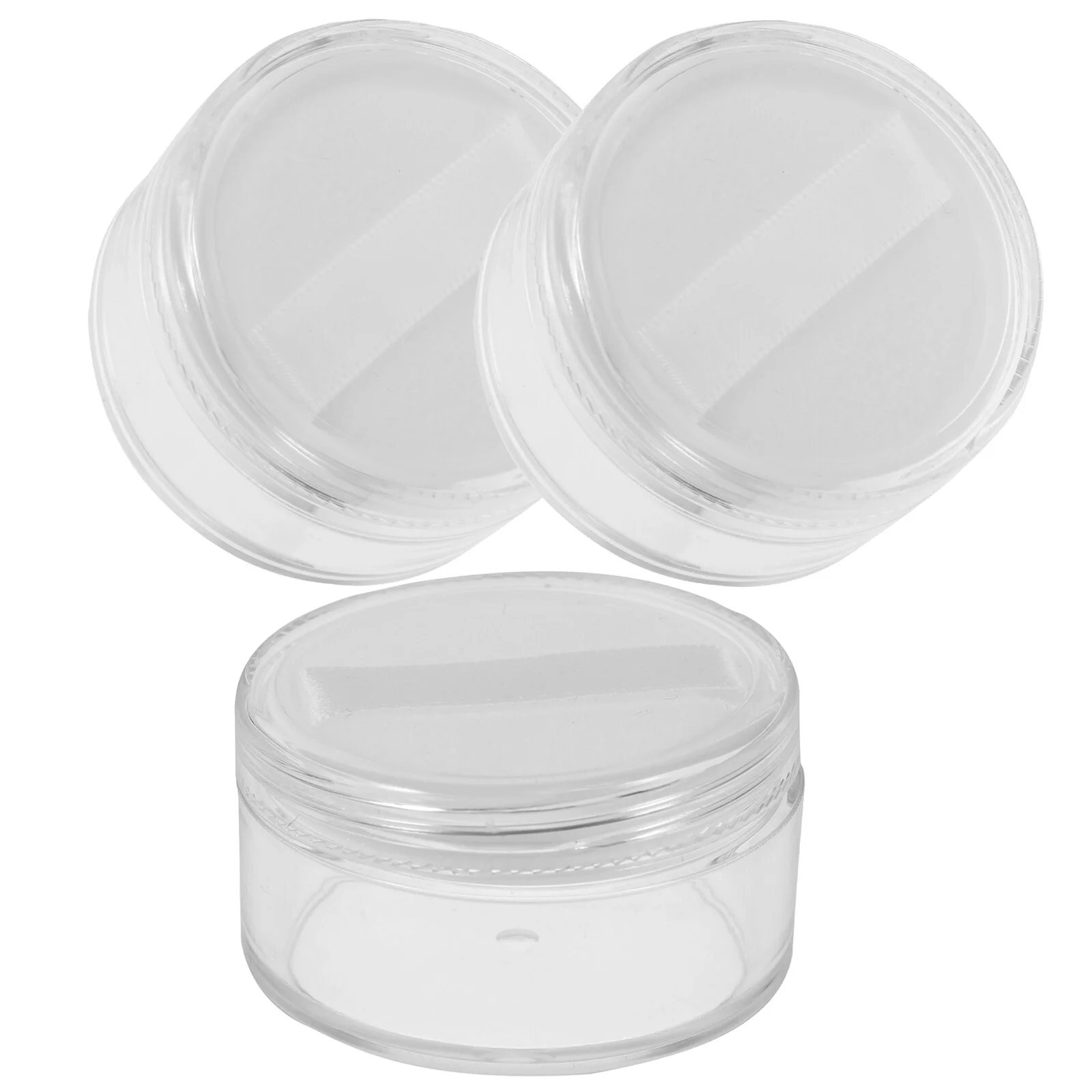 Loose Powder Container Loose Powder Box Empty Powder Container with Sponge Powder Puff, Elasticated Net Sifter and Threaded
Loose Powder Container Loose Powder Box Empty Powder Container with Sponge Powder Puff, Elasticated Net Sifter and Threaded