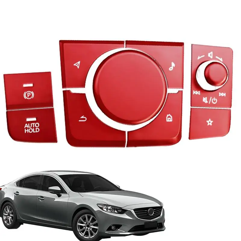 Red Cute Aluminum Alloy Engine Switch Button Frame Decal Cover Trim/Surrounding Ring Trim 10 Pieces/Set For 3 CX-30
Red Cute Aluminum Alloy Engine Switch Button Frame Decal Cover Trim/Surrounding Ring Trim 10 Pieces/Set For 3 CX-30