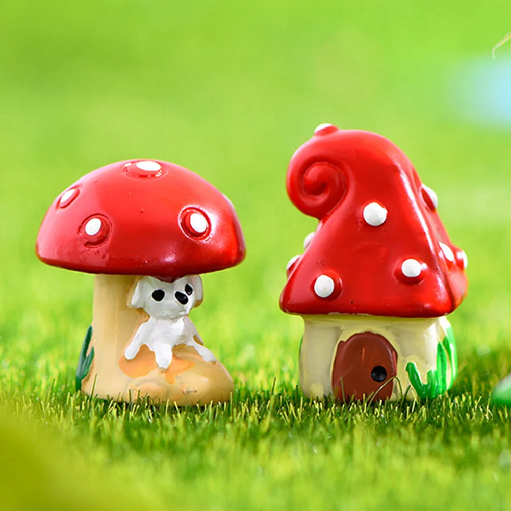 6 Pcs Moss Micro Landscape Cartoon Miniature Mushroom Figurines Outdoor Decor House Ornaments Miniture Decoration Statue
6 Pcs Moss Micro Landscape Cartoon Miniature Mushroom Figurines Outdoor Decor House Ornaments Miniture Decoration Statue