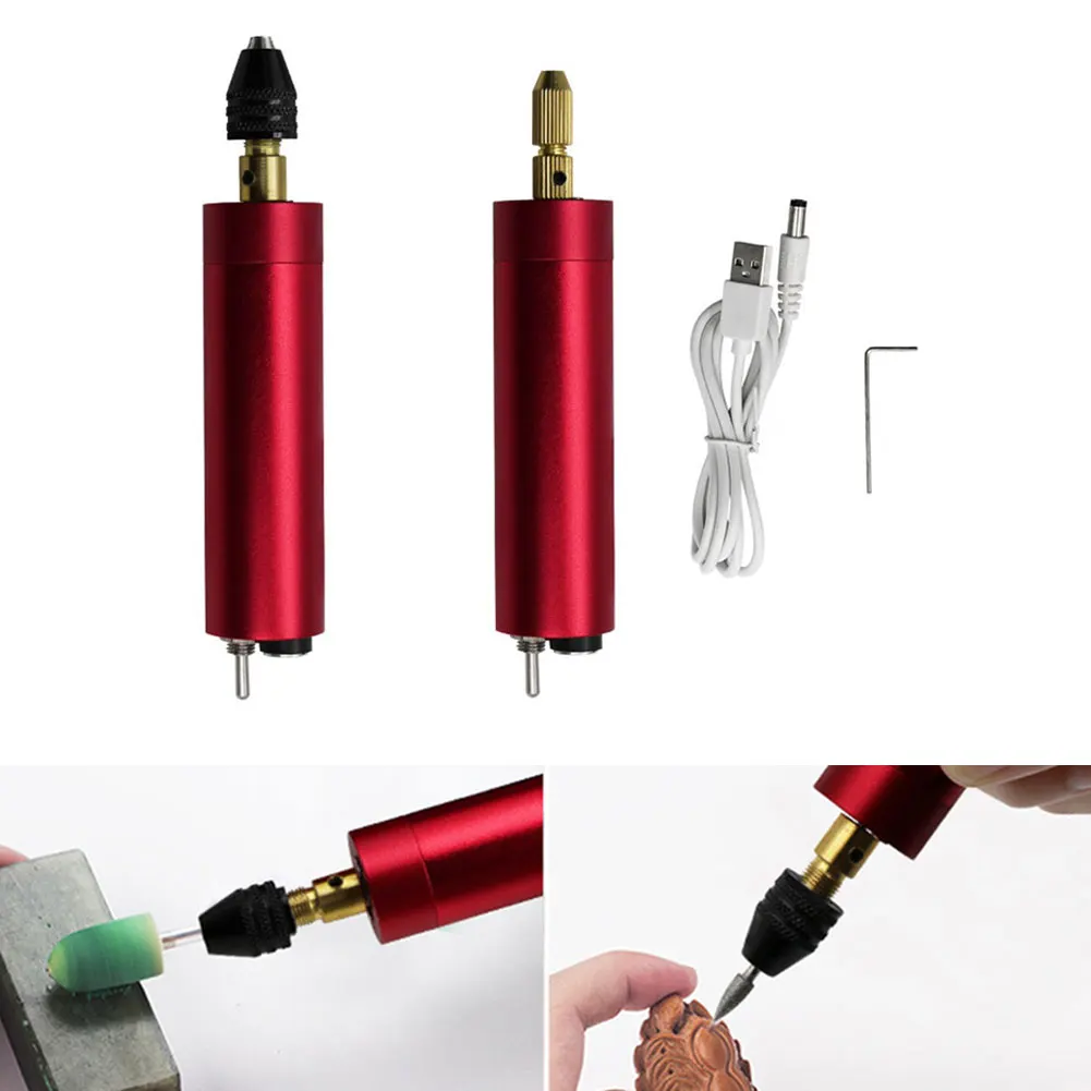 Mini Drill Electric Carving Pen Variable Speed Drill Rotary Tools Kit Grinding Machine USB Engraver Pen For Grinding Polishing
Mini Drill Electric Carving Pen Variable Speed Drill Rotary Tools Kit Grinding Machine USB Engraver Pen For Grinding Polishing