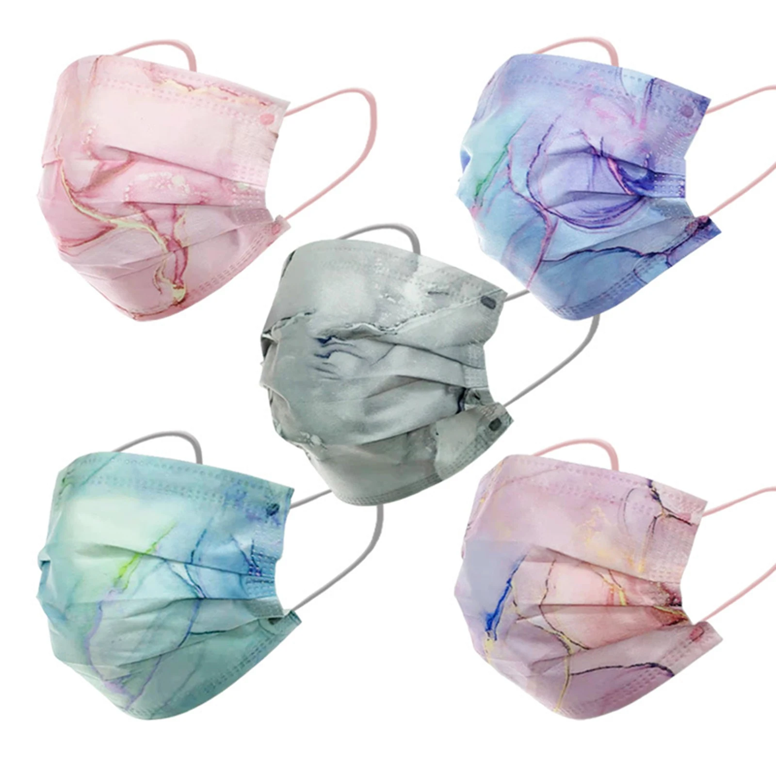 Маска унисекс градиентная трехслойная с мраморным принтом, 10 шт.
Маска унисекс градиентная трехслойная с мраморным принтом, 10 шт.